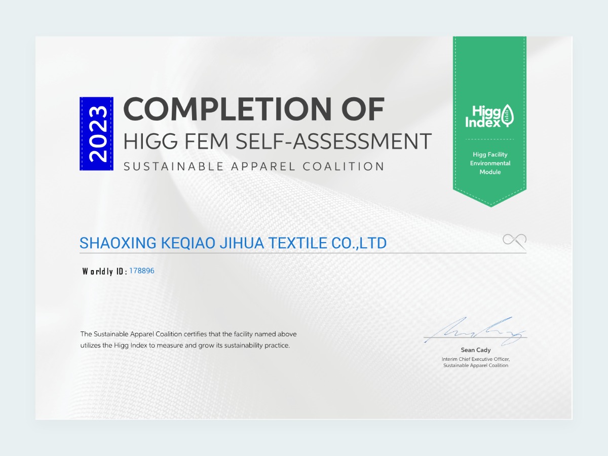 Preview of Higg FEM 2023 self-assessment completion document